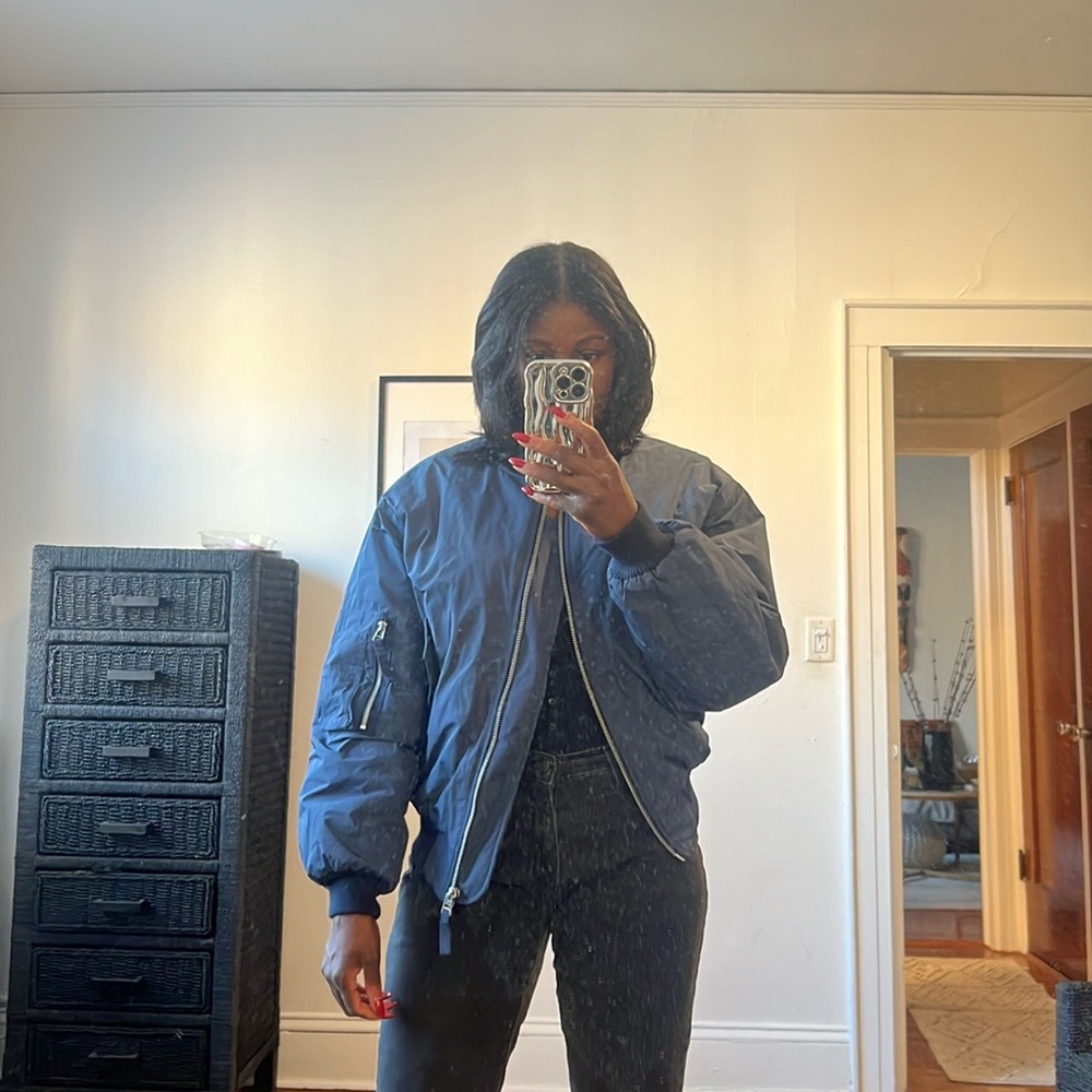 Zara Mens Bomber Jacket